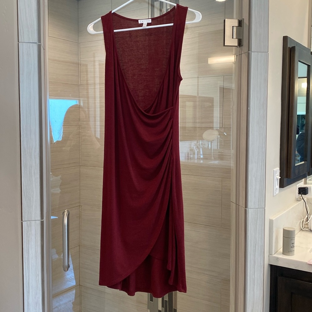 LEITH FAUX WRAP DRESS SIZE M